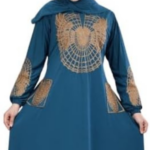 GS-727Parent GAMAL SONS FOR ABAYA , إسدال مقاس موحد ل 95 كيلو بنصف محيط صدر 60 سم للنساء
